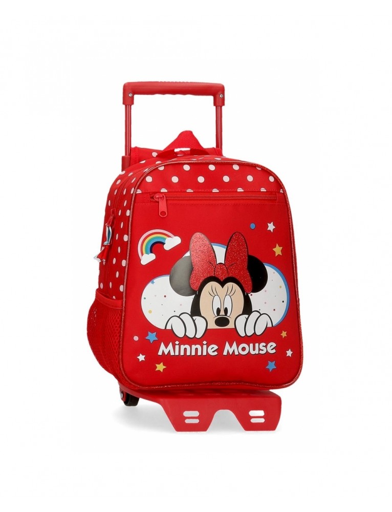 Zaino pre scuola con carrello Minnie Mouse