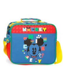 Borsa beauty case  Mickey adattabile a trolley con tracolla.