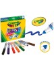 Crayola 12 color fibra lavabilissimi punta max