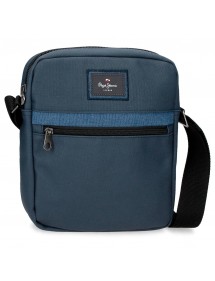 BORSA A TRACOLLA PORTA TABLET PEPE JEANS COURT BLU NAVY