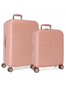 Set di valigie Pepe Jeans Rosa
