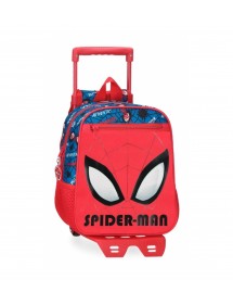 Spiderman Authentic Zaino Asilo e Tempo Libero 25 Cm con Trolley