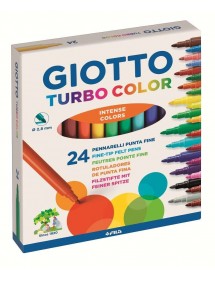 Pennarelli Turbo Color Giotto 24 colori