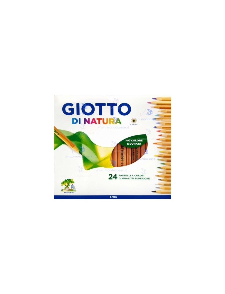 Pastelli Di Natura Giotto - 3,8 mm  (conf.24)