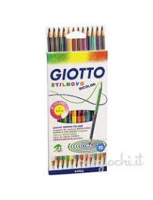 Pastelli Giotto Stilnovo Bicolor astuccio 12 pezzi